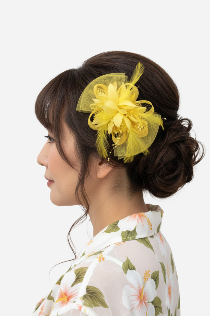 Feather Yellow Big