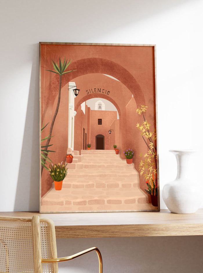 ITSFUNNYHOWWW Affiche - Monasterio de Santa Catalina