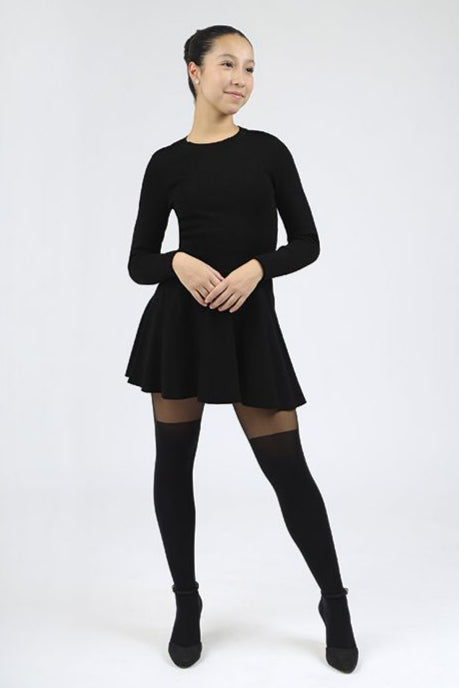 MONDOR Collants Effet Cuissarde 5722 - Noir