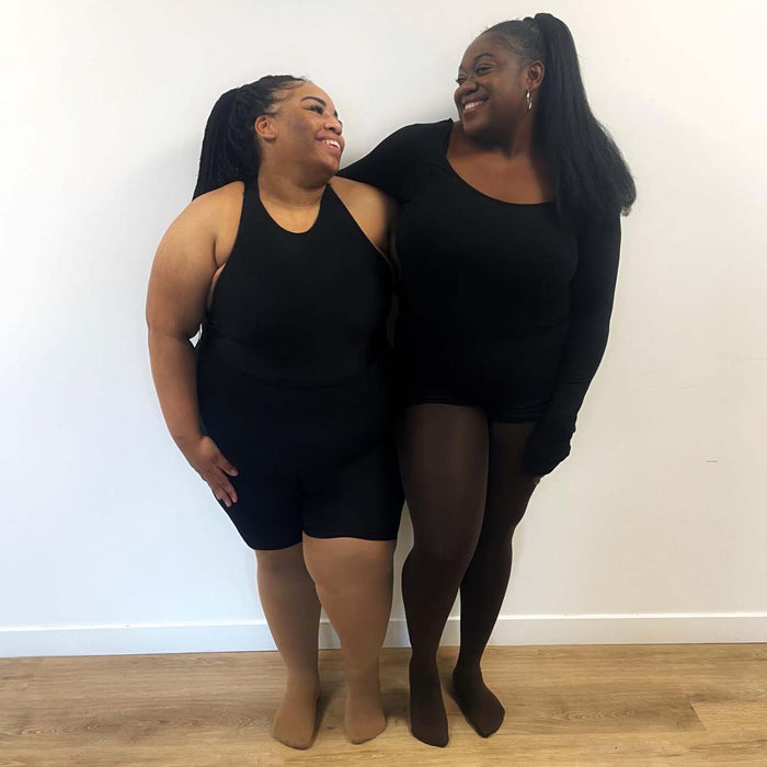 120 Denier Convertible Dance Tights - Hot Chocolate