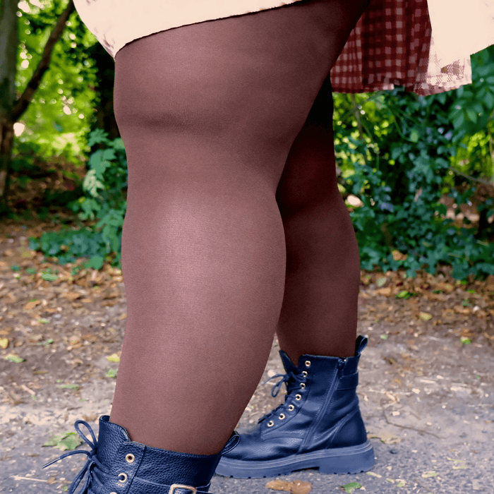 120 Denier Tights - Hot Chocolate - Snag