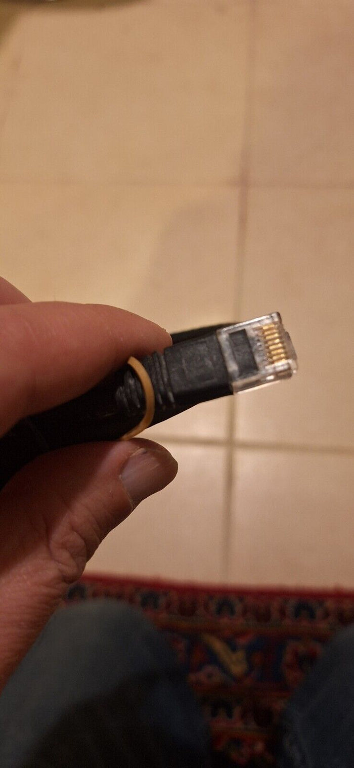2' Network Cable Black