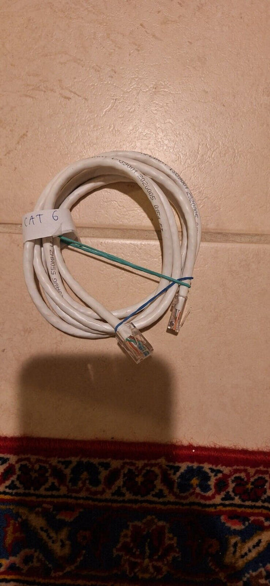 5' Cat6 UTP 550MHz TIA/ EIA Ethernet Network Patch Cable White