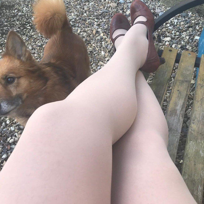 50 Denier Semi-Opaque Tights - Builder’s Tea
