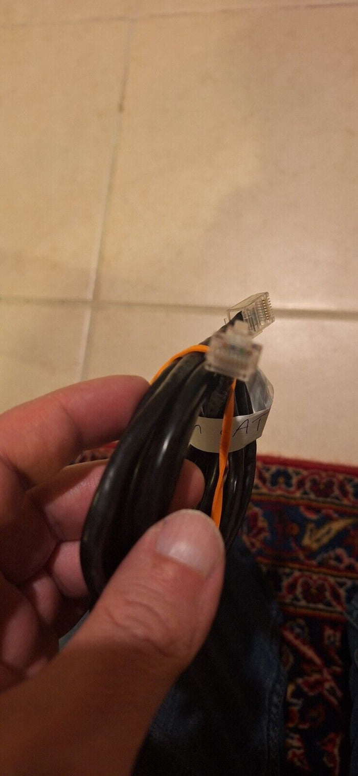 7' Network Cable Black