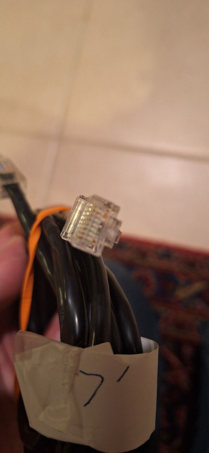 7' Network Cable Black