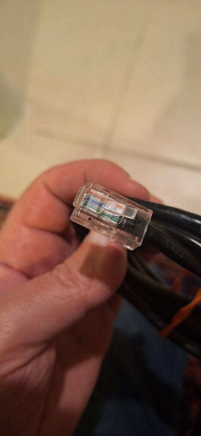 7' Network Cable Black