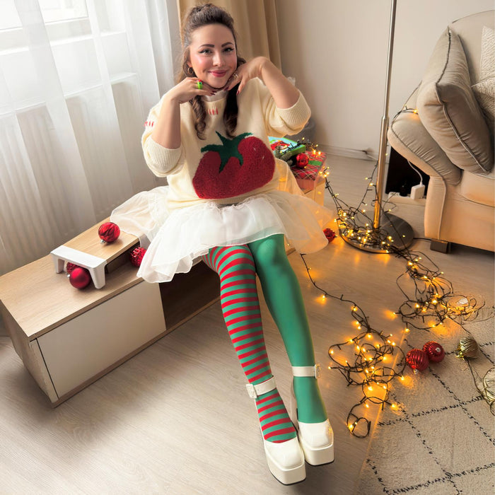 80 Denier Duo Tights - Elf