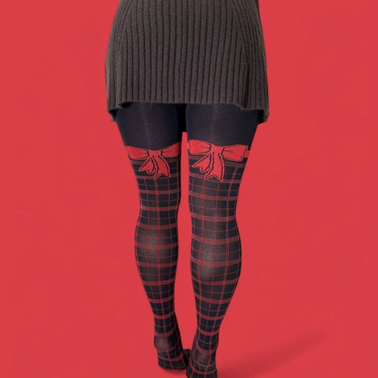 80 Denier Opaque Tights - Gift Wrapped