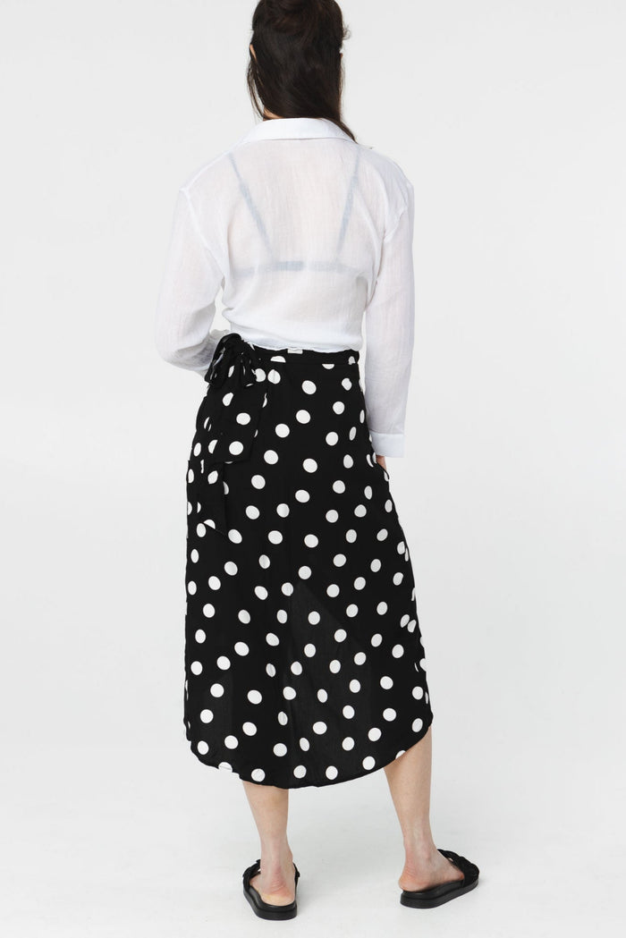 ANANAS BANANAS Jupe Hana - Pois noir