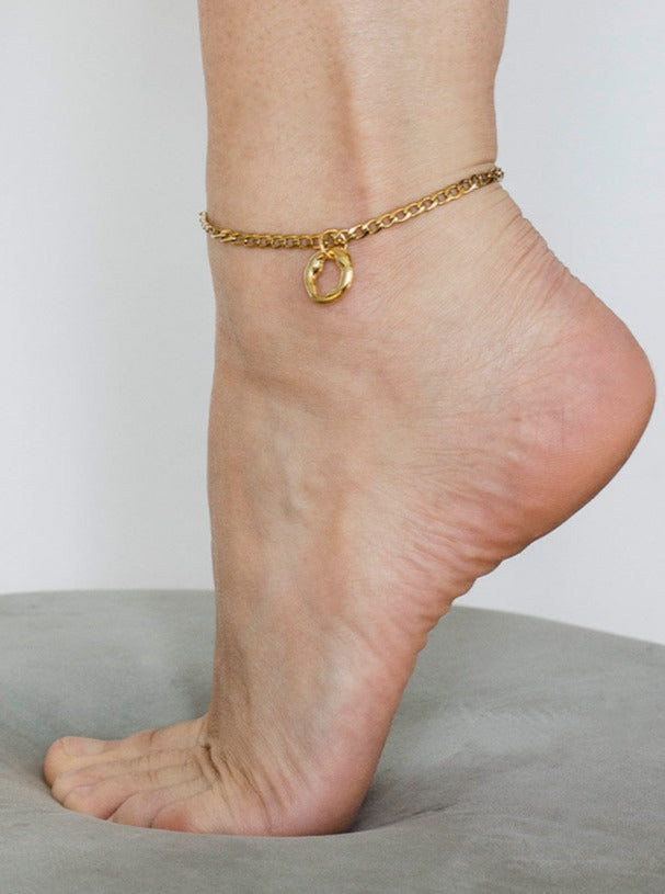 ANNE-MARIE CHAGNON Bracelet de Cheville Bazae - Or