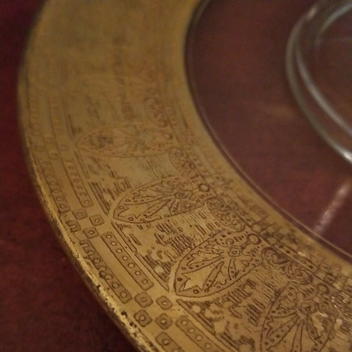Antique Attributed Heisey Glass Candy Dish