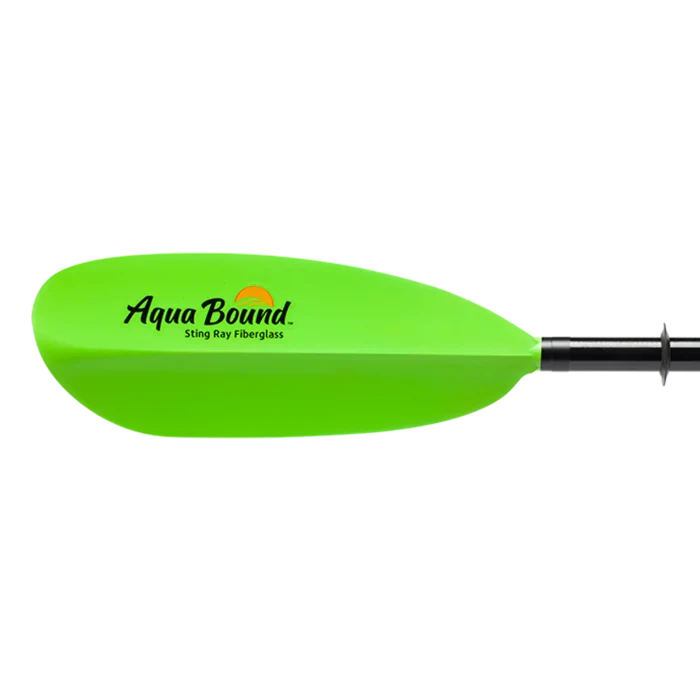 Aqua Bound Sting Ray Fiberglass 2-Piece Snap-Button Kayak Paddle