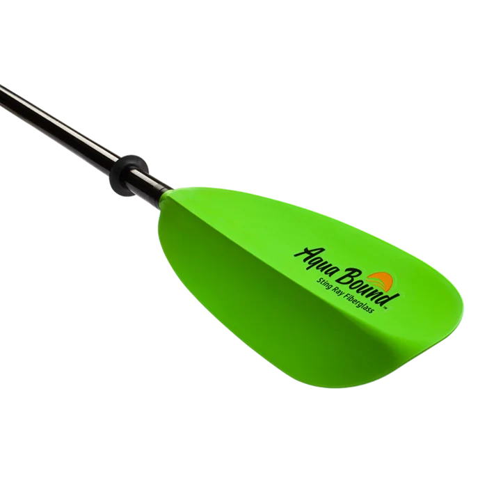 Aqua Bound Sting Ray Fiberglass 2-Piece Snap-Button Kayak Paddle