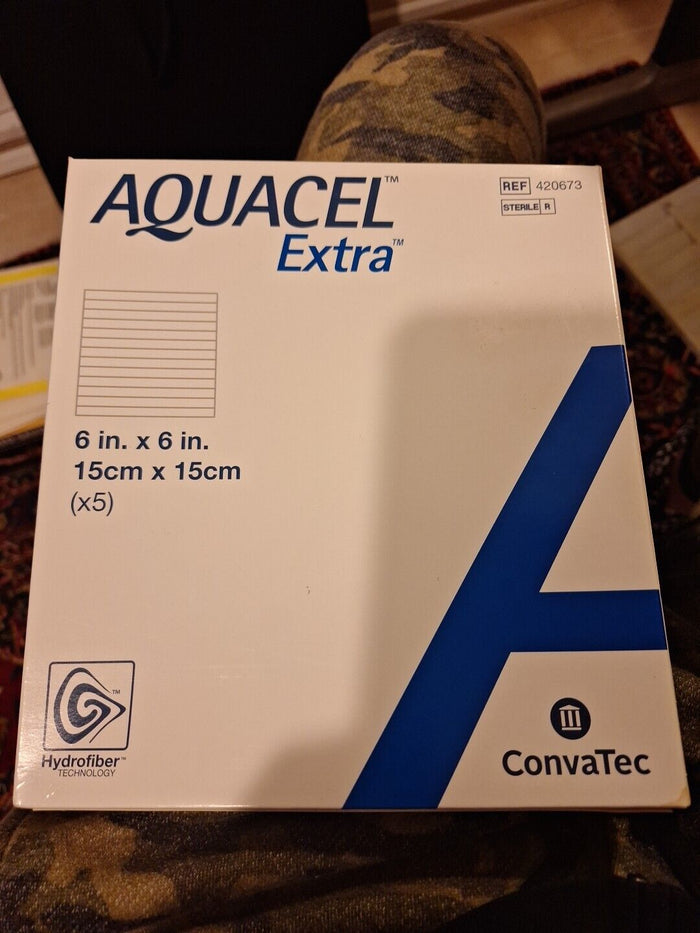 AQUACEL Extra 6" Square Hydrofiber 420673 BOX HAS ONLY 4!!  ONE WAS USED!! - Diamonds Sapphires Rubies Emeralds