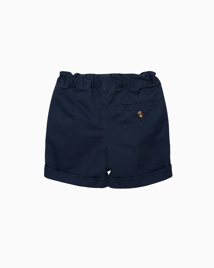 Chelsea Clothing Company Shorts Baby Charlie Pull Up Shorts in Navy