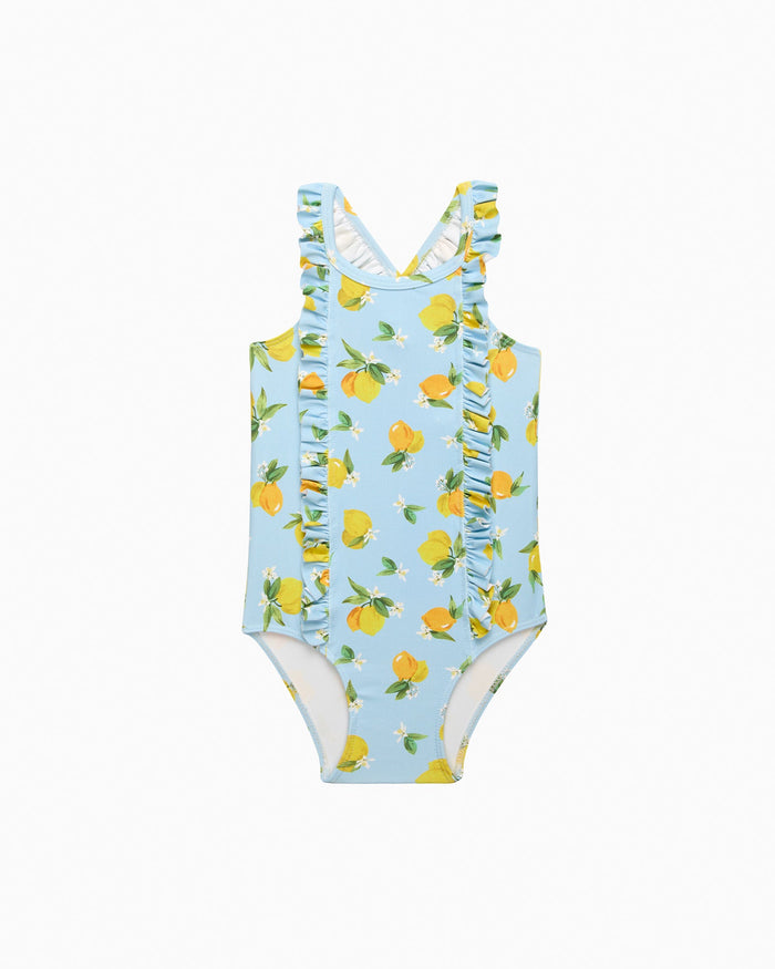 Hampton Swim Swimsuit Baby Frill Swimsuit in Lemon