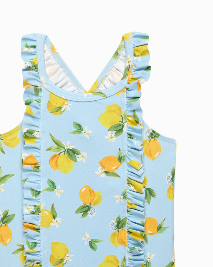 Hampton Swim Swimsuit Baby Frill Swimsuit in Lemon