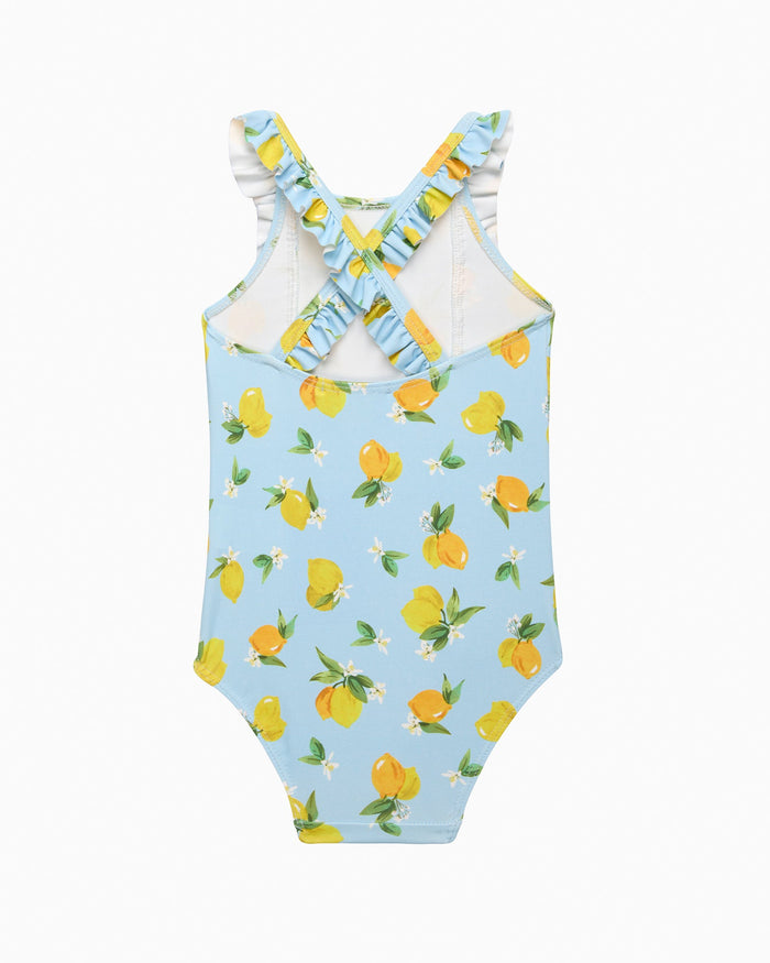 Hampton Swim Swimsuit Baby Frill Swimsuit in Lemon