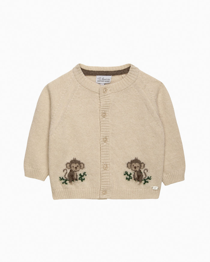 Lapinou Cardigan Baby Monkey Cardigan