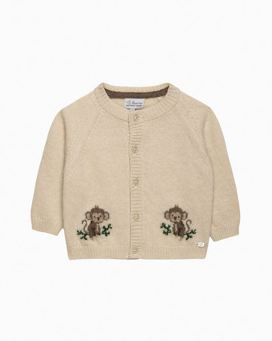 Lapinou Cardigan Baby Monkey Cardigan