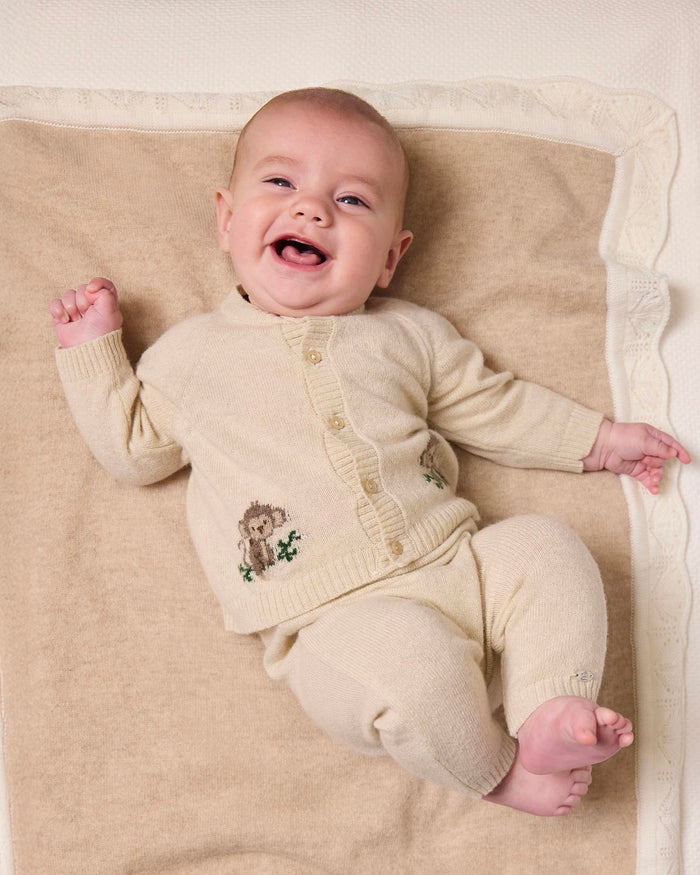 Lapinou Cardigan Baby Monkey Cardigan