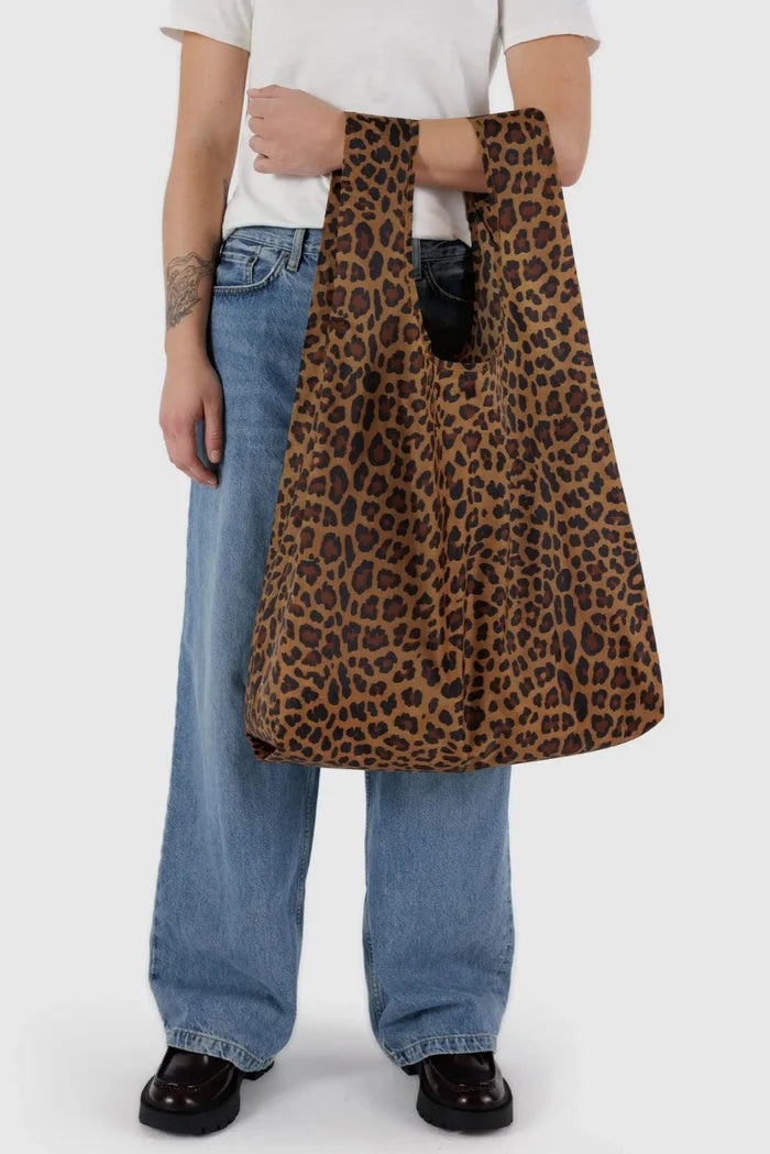 BAGGU Sac Réutilisable Grand -  Léopard