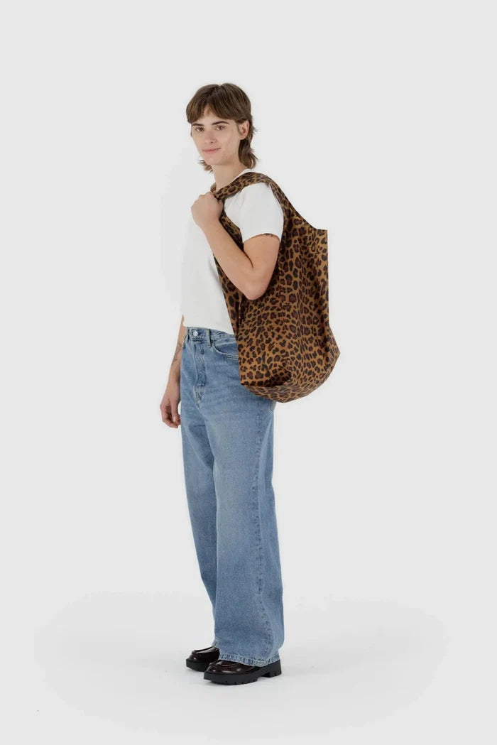 BAGGU Sac Réutilisable Grand -  Léopard