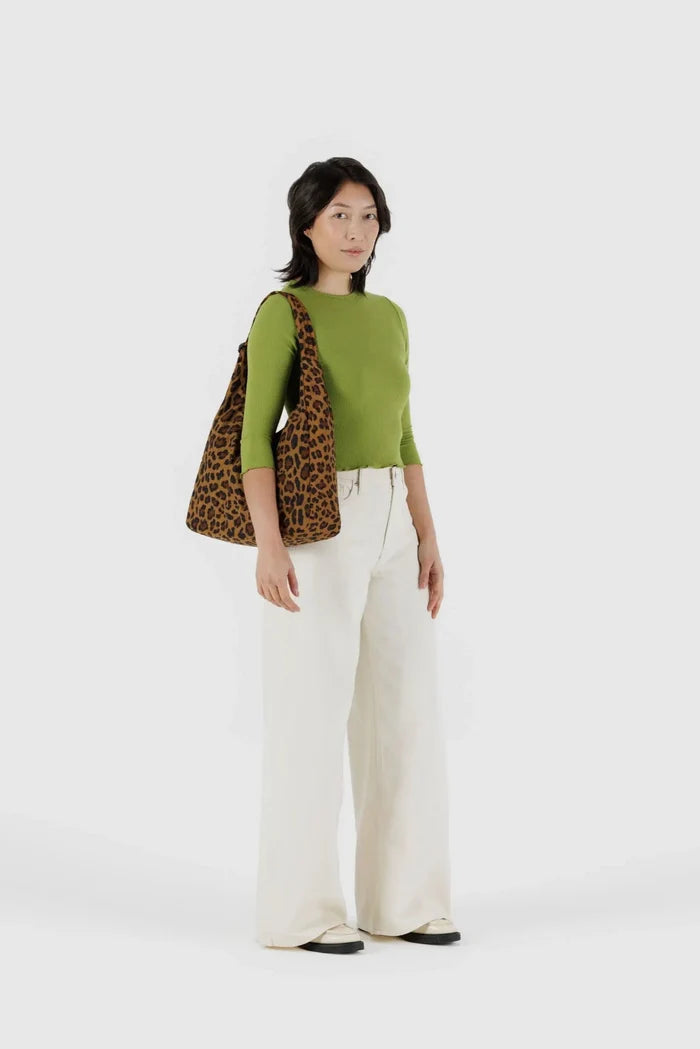 BAGGU Sac Shoulder - Léopard