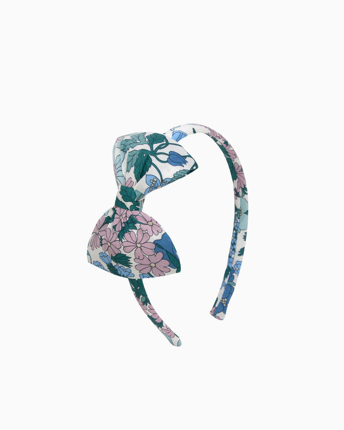 Lily Rose Alice Band Big Bow Alice Band in Clarabell
