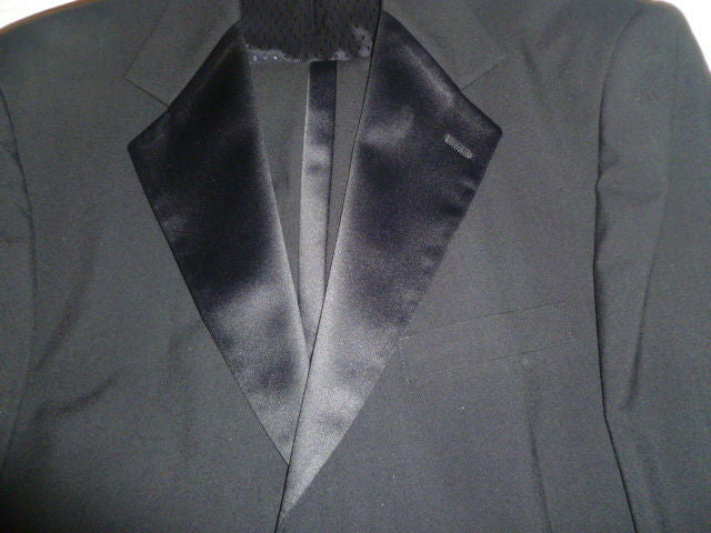 Bill Blass Today's Man Tuxedo Size 40 Pant Size 32/30 Made in USA 100% Wool - Diamonds Sapphires Rubies Emeralds