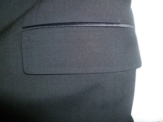 Bill Blass Today's Man Tuxedo Size 40 Pant Size 32/30 Made in USA 100% Wool - Diamonds Sapphires Rubies Emeralds