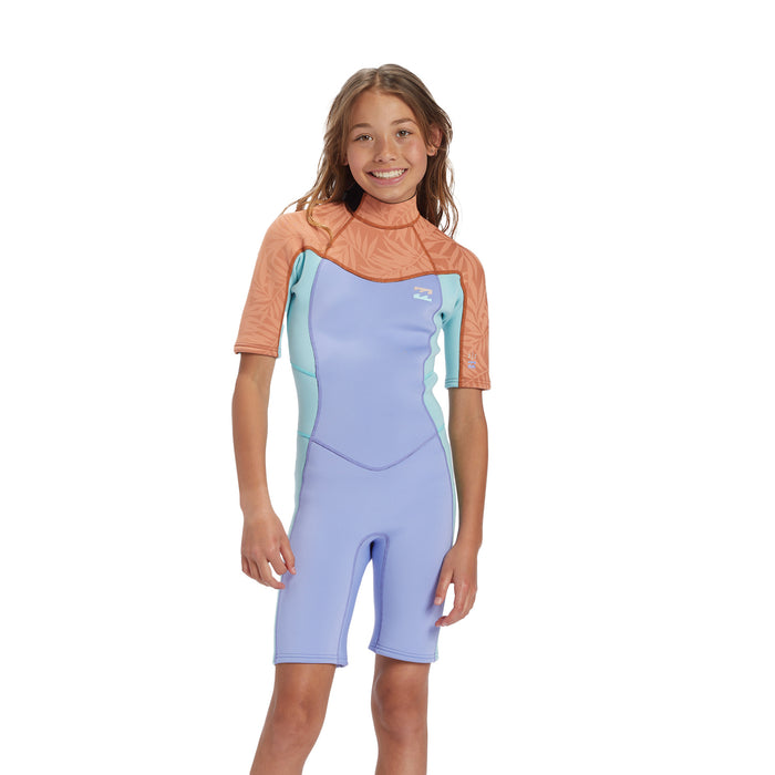 Billabong | Shorty à Manches Courtes Enfant Foil Back Zip - 2/2mm