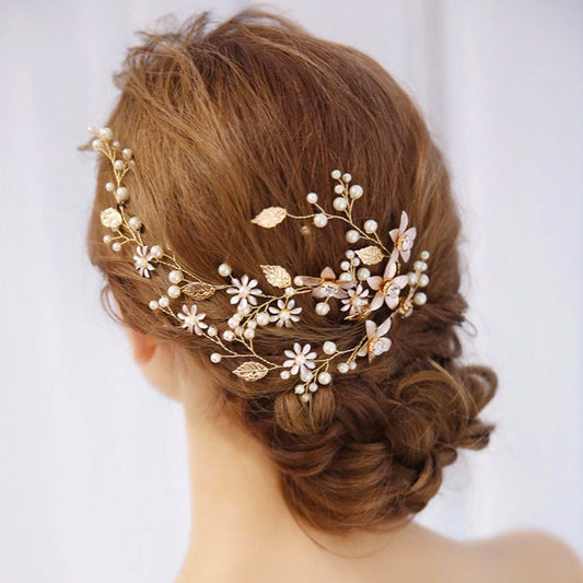 wedding hair vine
