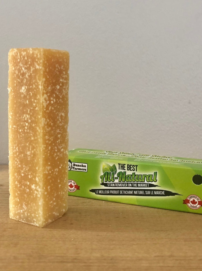 BUNCHA FARMERS Barre de Savon Détachant Naturel