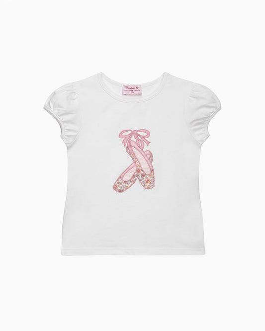 Lily Rose Top Carnation Ballet Shoe T-Shirt