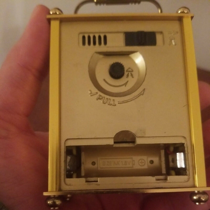 Carriage Clock Brass Not Working
