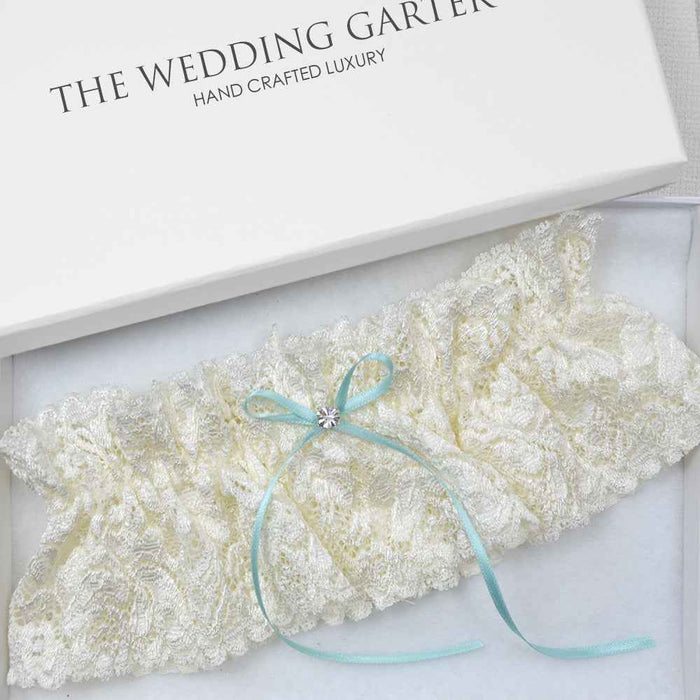 Catherine Cream Lace Bridal Garter