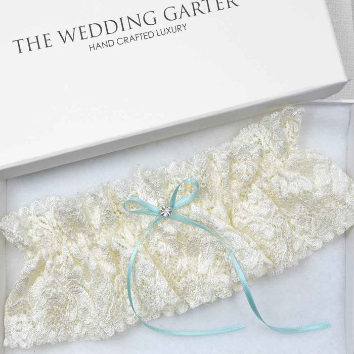 Catherine Cream Lace Bridal Garter