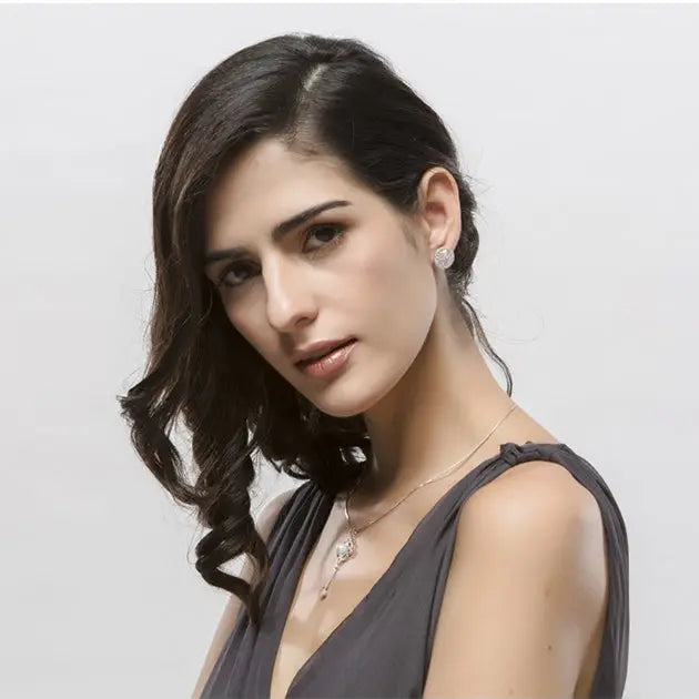 modern wedding earrings