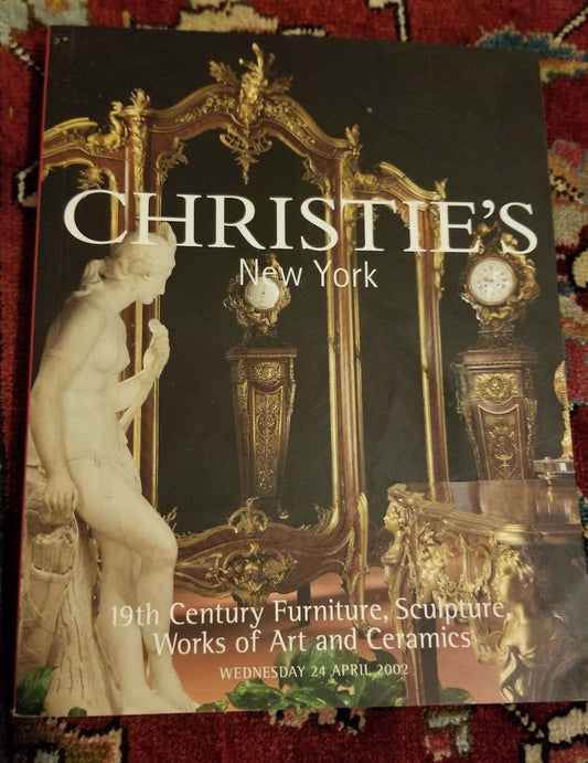 Christie's New York 19th century furniture sculpture works of art - Diamonds Sapphires Rubies Emeralds