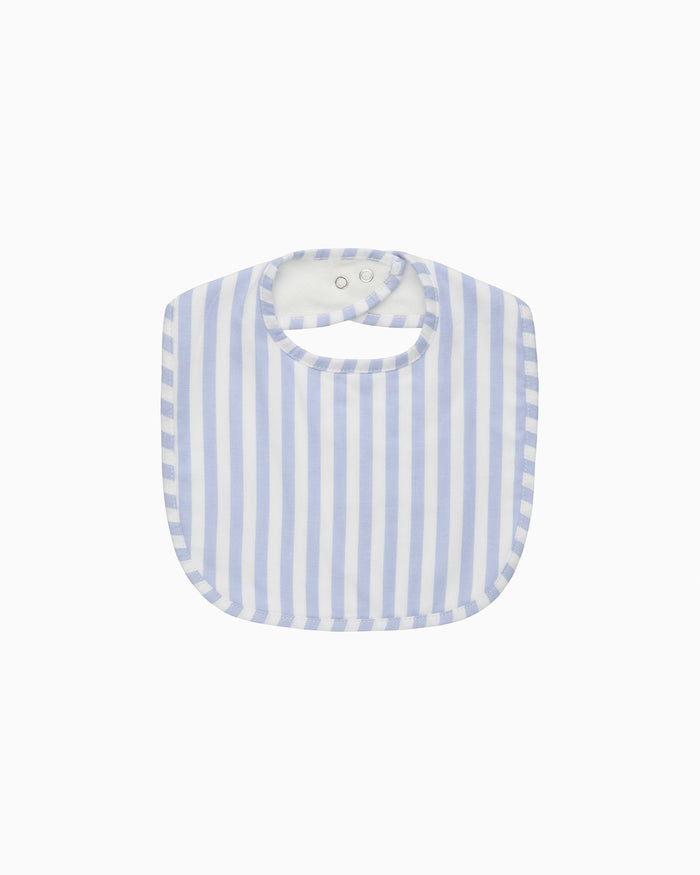 Lapinou Bib Classic Bib in Blue Stripe