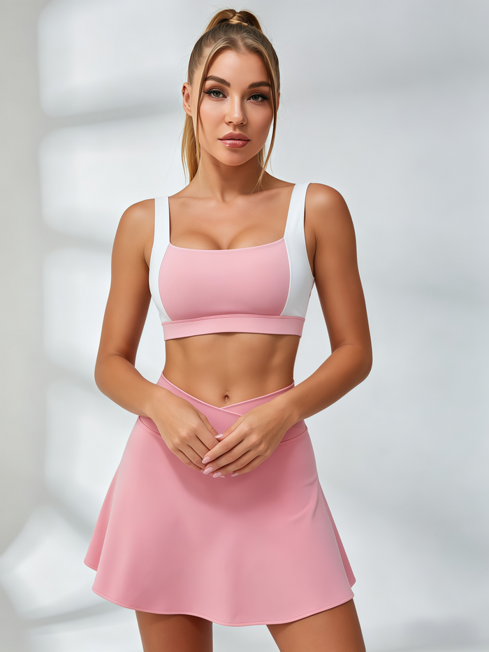 Color-Block Tennis Set