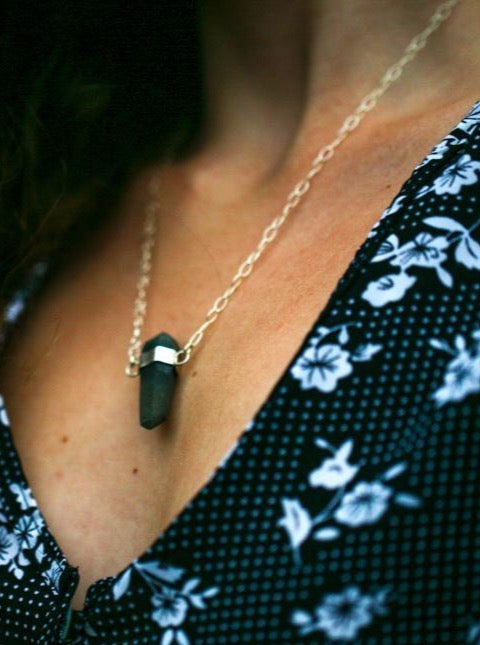 CÔTE OUEST Collier Cristal Fantôme