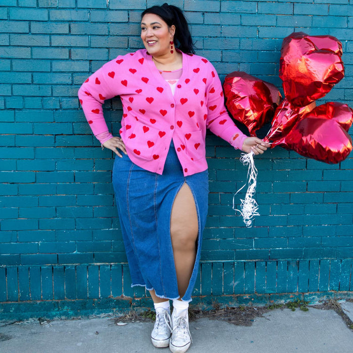 Cotton Rich Cardigan - Love Me