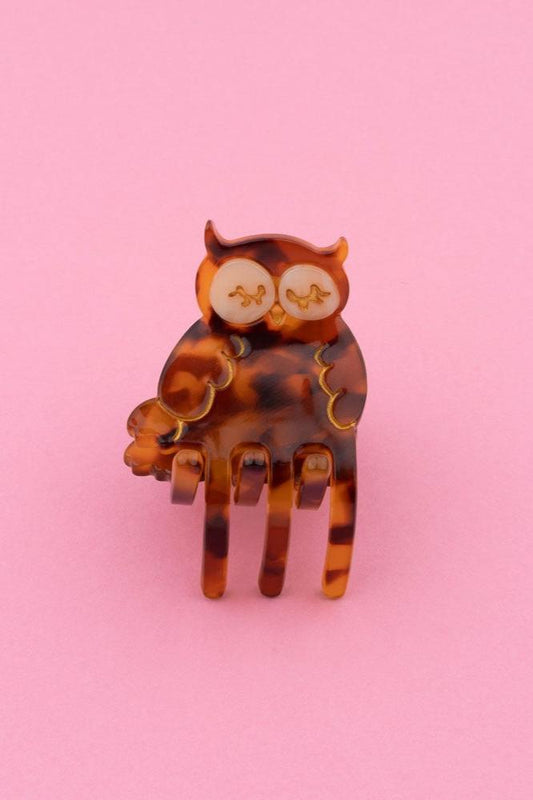 COUCOU SUZETTE Mini Pince à Cheveux - Hibou