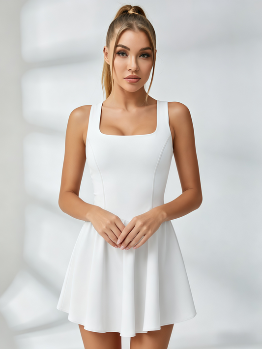 Crisscross Back Tennis Dress