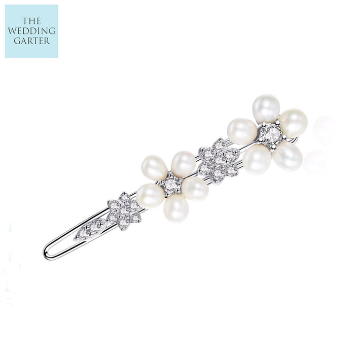 pearl hair pin