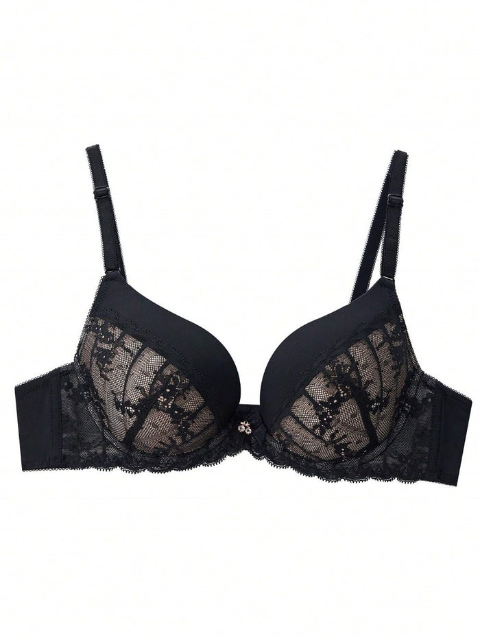 DesireSculpt Lace Underwire Bra Lingerie