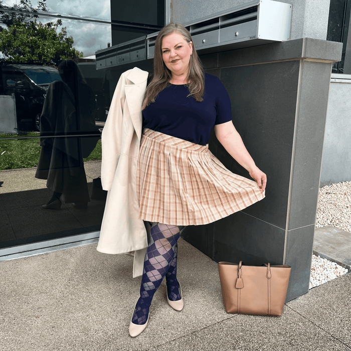 Diamond Tights - Navy - Snag